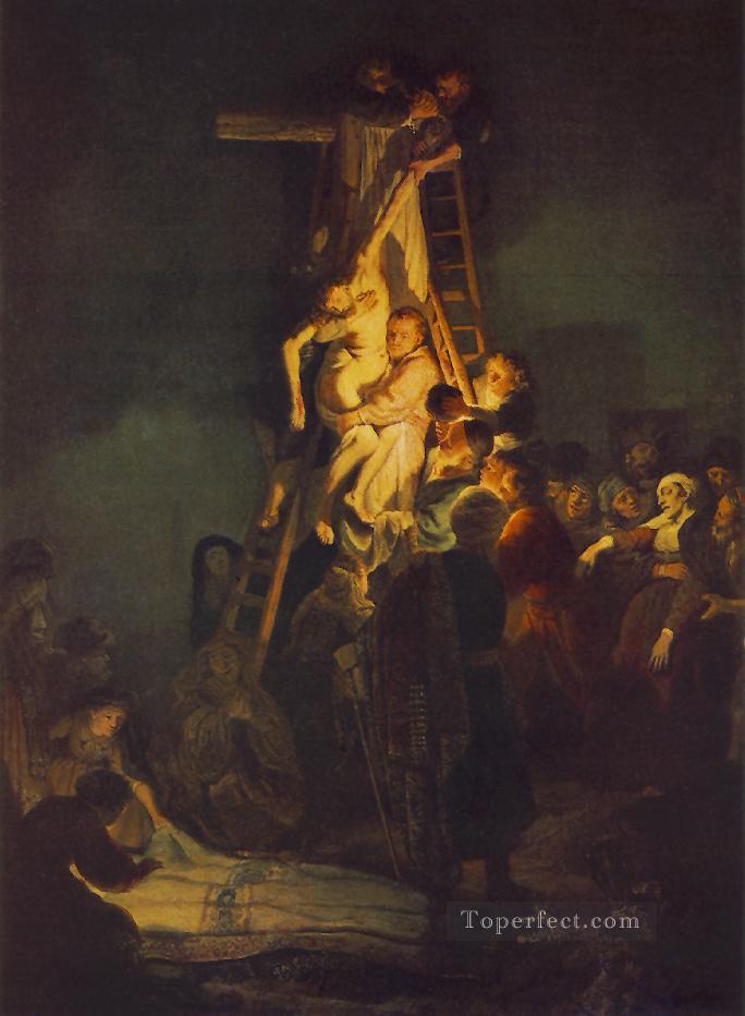 Descendimiento de la Cruz Rembrandt Pintura al óleo